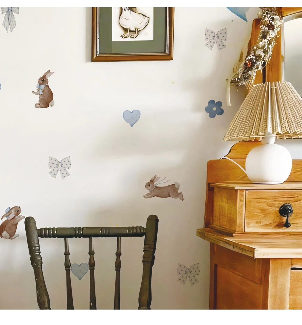 Liberty Bunny Wall Decal | Home Decor design details by HomeDecorDecals.