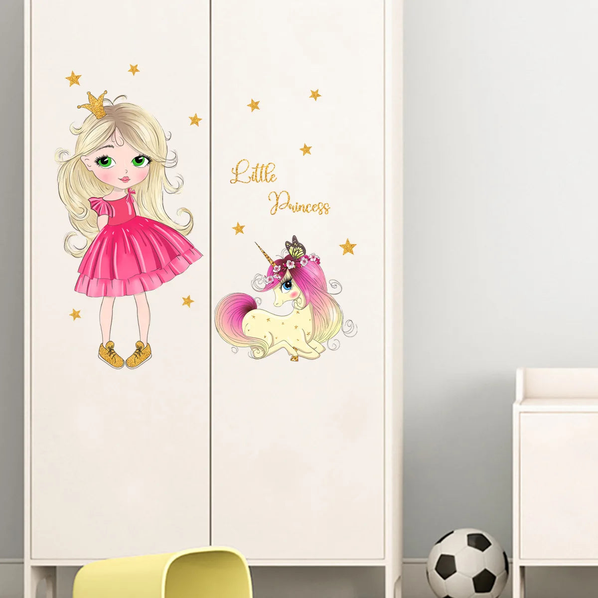 Creative cartoon Wall Stickers Home Wall Decor detachable Self-adhesive Kids Room Decoration Bedroom Background Wall Stickers-HomeDecorDecals_com