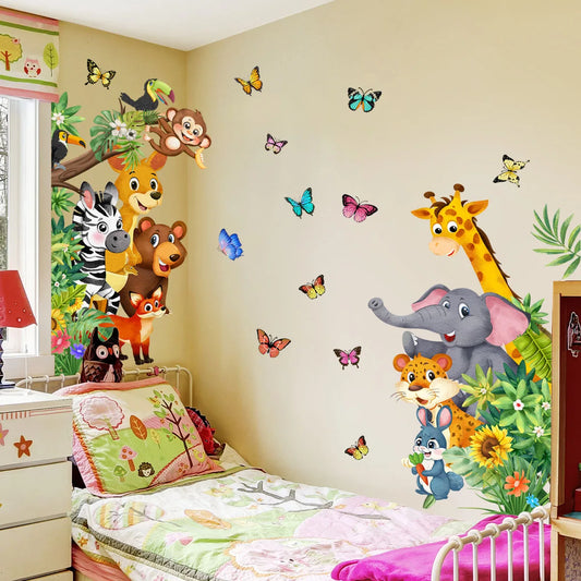 Waterproof Animal Wall Stickers Home Decor-HomeDecorDecals_com