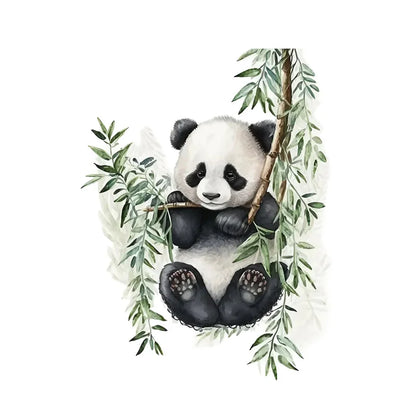 Panda Tree Branch Wall Sticker PVC Home Decor-HomeDecorDecals_com