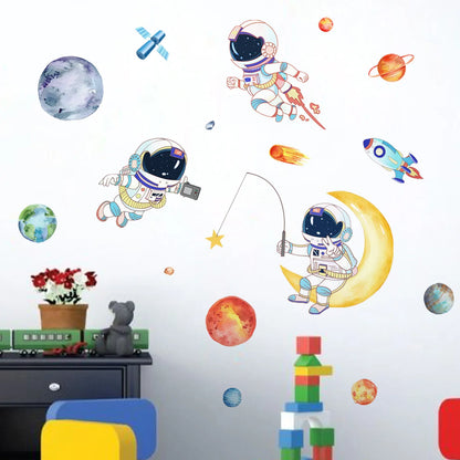 Creative cartoon Wall Stickers Home Wall Decor detachable Self-adhesive Kids Room Decoration Bedroom Background Wall Stickers-HomeDecorDecals_com