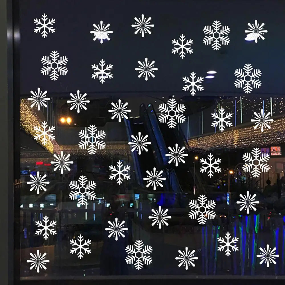 Christmas Snowflakes Wall Decal | Home Decor home decor design by HomeDecorDecals.