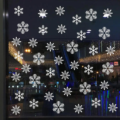 Christmas Snowflakes Wall Decal | Home Decor home decor design by HomeDecorDecals.
