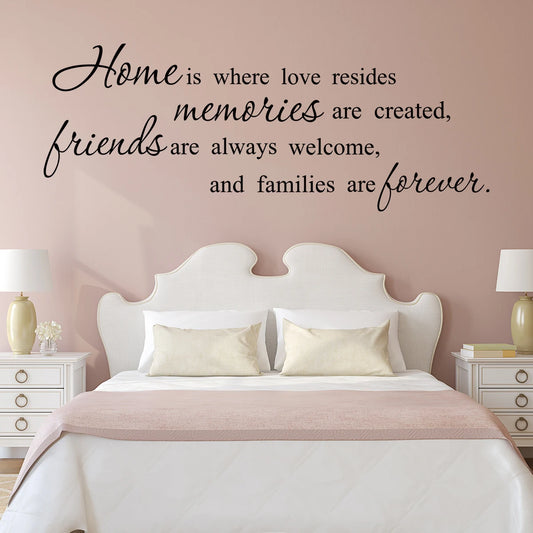 Warm Creativity Encourages Text Wall Mirror Stickers for Living Room Bathroom Background Kids Study Room Decoration Home Decor-HomeDecorDecals_com