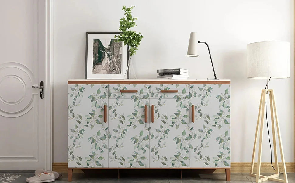 Green Leaf Peel and Stick Wall Decal | Home Decor home decor design by HomeDecorDecals.