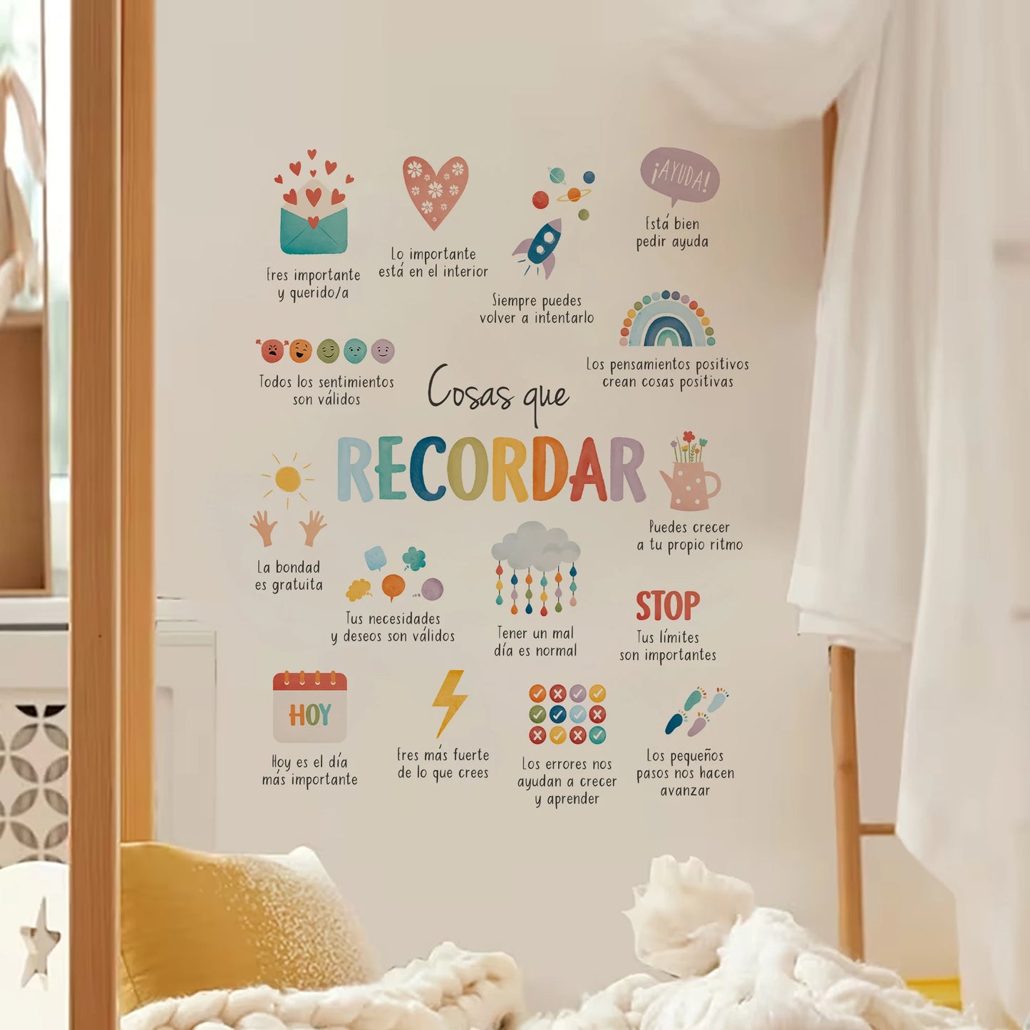 Things to Remember Therapy Wall Decal | Home Decor design details by HomeDecorDecals.