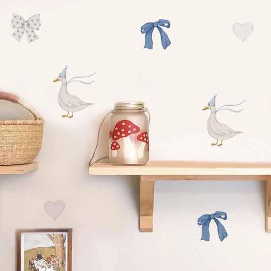 Goose Themed Wall Decal | Kids Room Decor removable peel and stick wall decal by HomeDecorDecals.