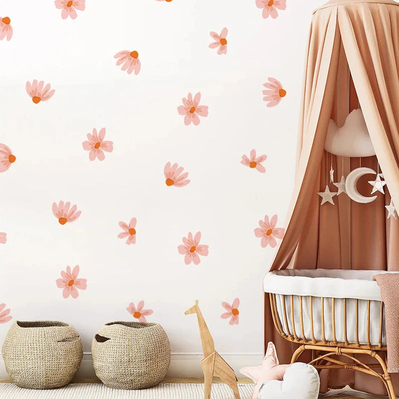 Pink Sakura Flowers Wall Decal | Home Decor home decor design by HomeDecorDecals.