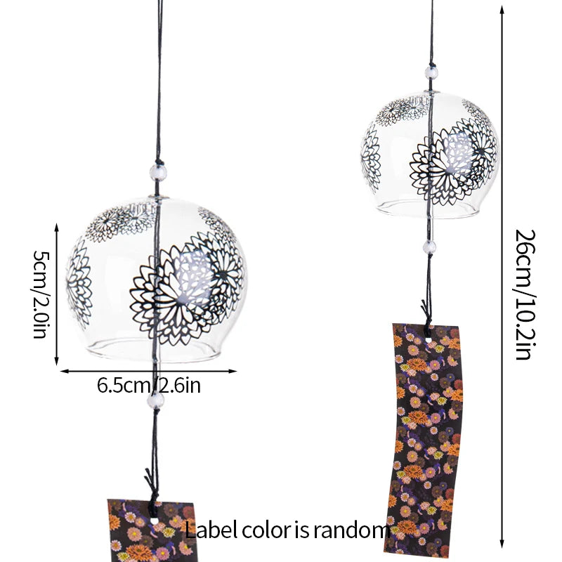Stained Glass Wind Chimes Small Golden Fish Wind Chimes Can DIY Hand-painted Outdoor Hanging Ornaments Birthday Gift Crafts-HomeDecorDecals_com