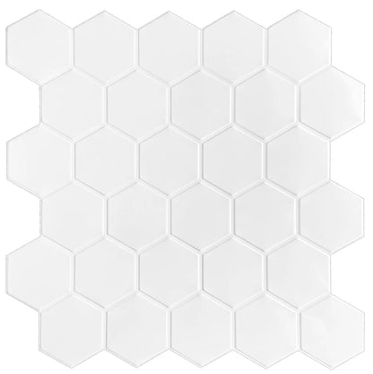 Detailed look at Large Hexagonal Wall Tiles | Home Decor by HomeDecorDecals.