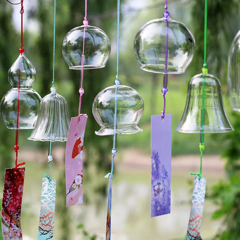 Stained Glass Wind Chimes Small Golden Fish Wind Chimes Can DIY Hand-painted Outdoor Hanging Ornaments Birthday Gift Crafts-HomeDecorDecals_com
