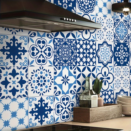 Bohemian Pattern Waterproof Thickened Wall Decal | Home Decor removable peel and stick wall decal by HomeDecorDecals.