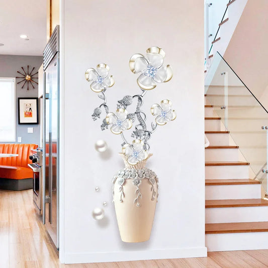 Elegant Four-Leaf Clover Wall Decal | Home Decor by HomeDecorDecals.