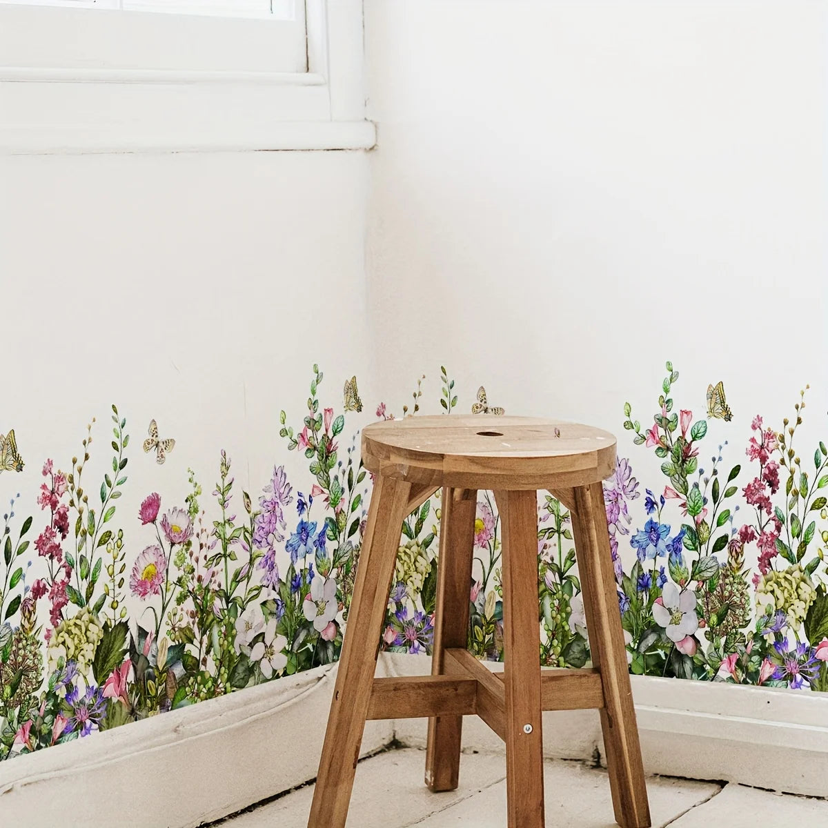 Floral and Botanical Wall Decal | Home Decor design details by HomeDecorDecals.