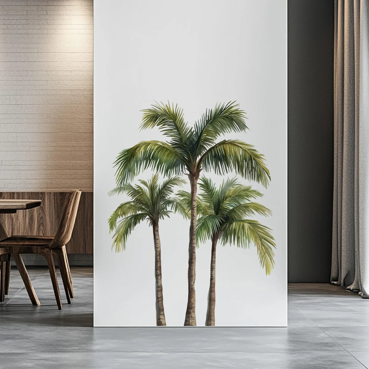 Coconut Tree Wall Sticker for Bedroom Decor-HomeDecorDecals_com