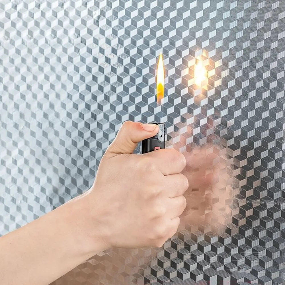 5/2/1M Modern Kitchen Oil-proof Self Adhesives Stickers High-temperature Aluminum Foil Gas Stove Cabinet Contact Sticke-HomeDecorDecals_com