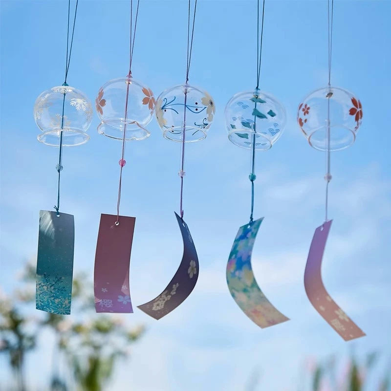 Stained Glass Wind Chimes Small Golden Fish Wind Chimes Can DIY Hand-painted Outdoor Hanging Ornaments Birthday Gift Crafts-HomeDecorDecals_com