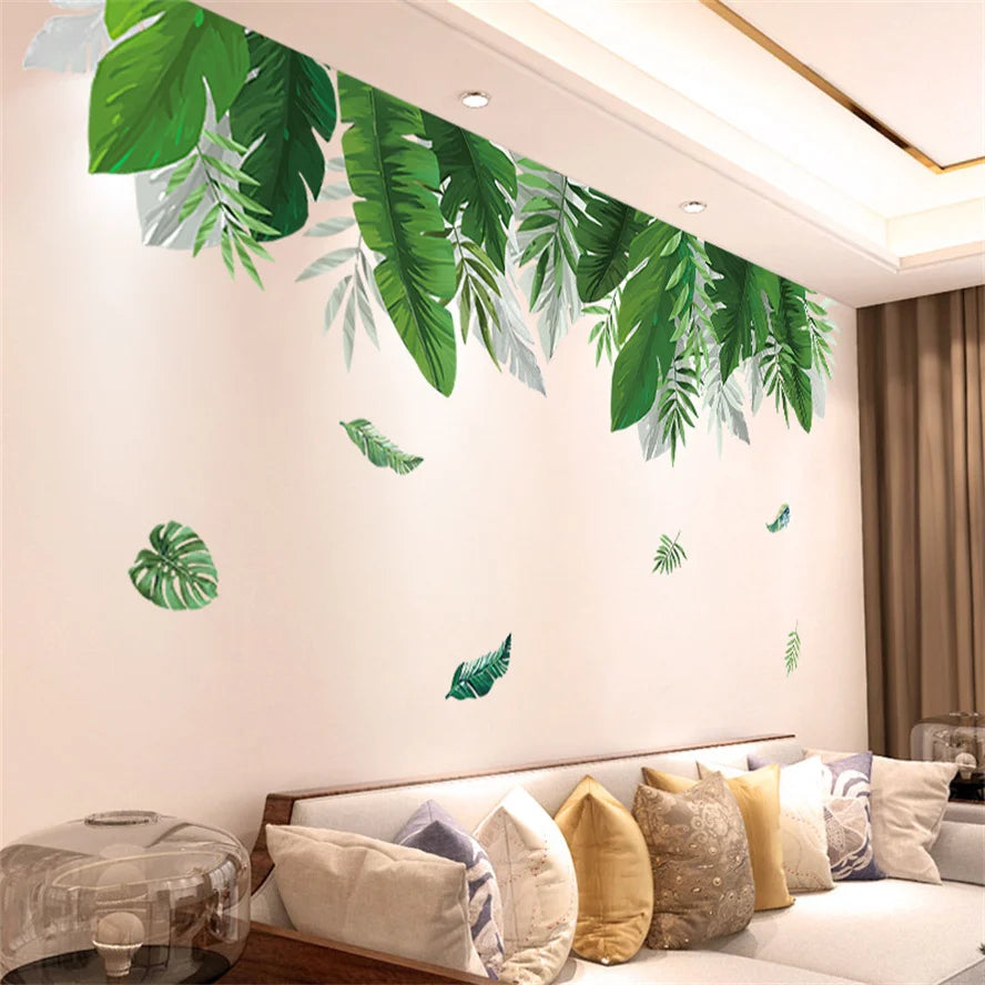 Flowers and Butterfly Wall Decal | Home Decor decorative wall feature by HomeDecorDecals.