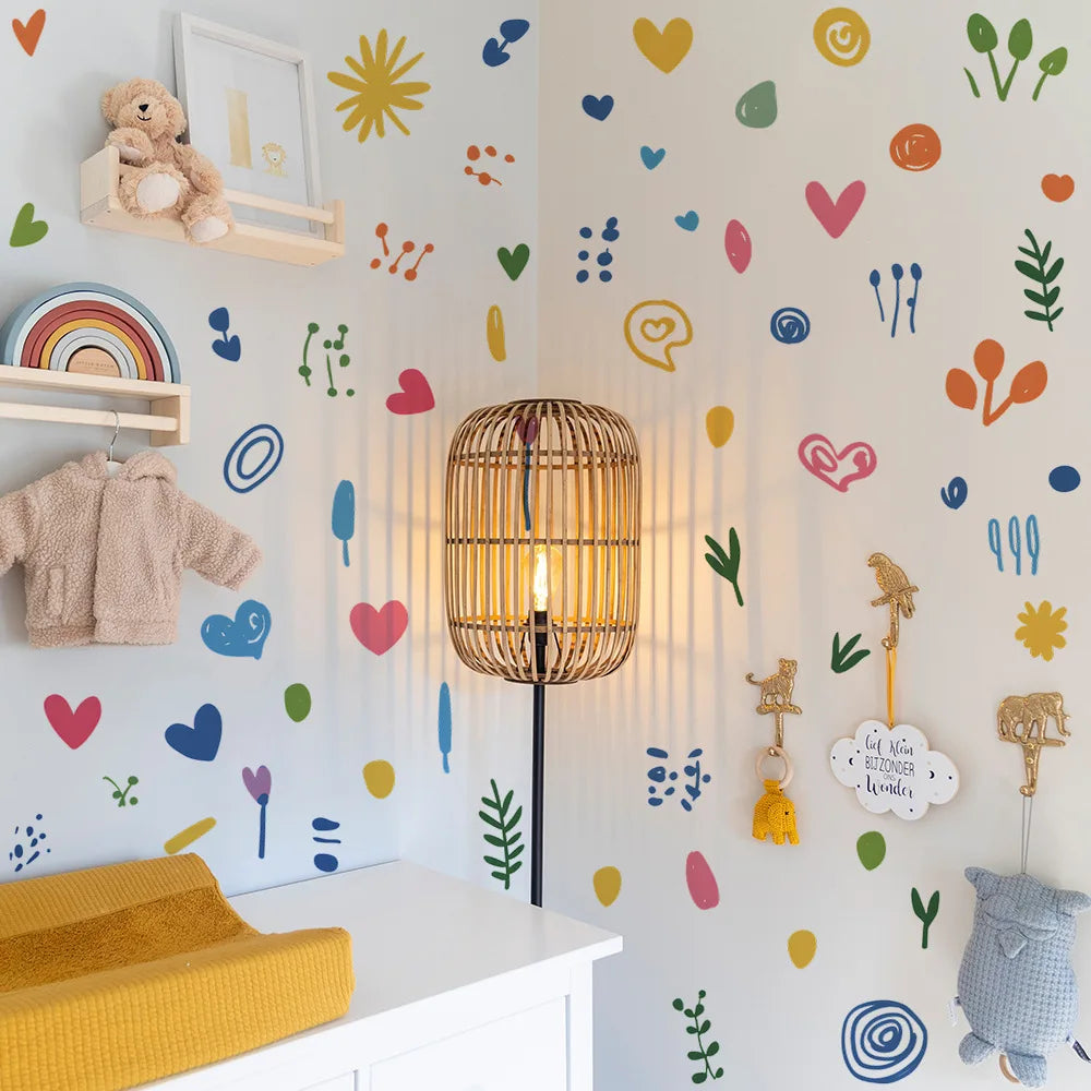 Simple Pattern DIY Wall Decal | Room Decor by HomeDecorDecals.