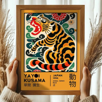 Pop Artist Yayoi K_Kusama Poster Decorative Wall Art Stickers Mural Photo Print for Home Living Room Hallway Decor-HomeDecorDecals_com